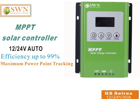 12V/24V/48V Automatic MPPT solar charger controller for solar power system